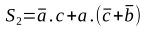 equation logique 2 simplifié