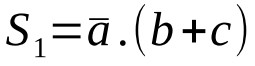 equation logique 1 simplifié